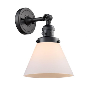 Cone - 1 Light Wall Sconce In Industrial Style-10 Inches Tall and 8 Inches Wide - 1289006
