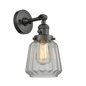 Chatham - 1 Light Wall Sconce In Art Deco Style-12 Inches Tall and 7 Inches Wide - 1289032