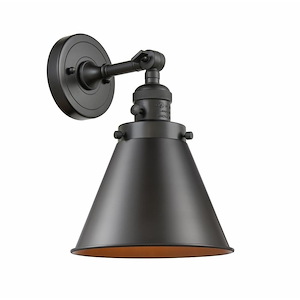 Appalachian - 1 Light Wall Sconce In Traditional Style-13 Inches Tall and 8 Inches Wide - 1289007