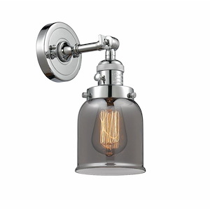 Bell - 1 Light Wall Sconce In Industrial Style-10 Inches Tall and 5 Inches Wide - 1289014