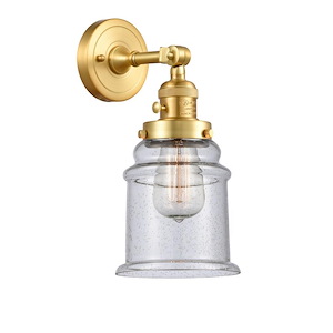 Canton - 1 Light Adjustable Wall Sconce-11 Inch Tall and 6.5 Inch Wide - 1422334