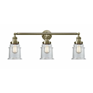 Canton - 3 Light Bath Vanity-10 Inch Tall and 30 Inch Wide - 1422365