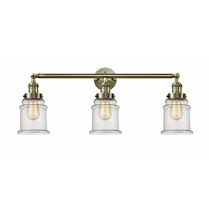 Canton - 3 Light Bath Vanity-10 Inch Tall and 30 Inch Wide - 1422041