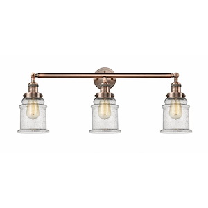 Canton - 3 Light Bath Vanity-10 Inch Tall and 30 Inch Wide - 1422133