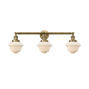 Oxford - 3 Light Bath Vanity-10 Inch Tall and 34 Inch Wide - 1422045