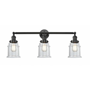 Canton - 3 Light Bath Vanity-10 Inch Tall and 30 Inch Wide - 1422083
