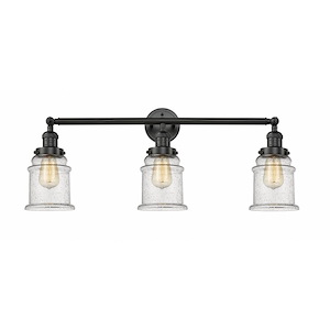 Canton - 3 Light Bath Vanity-10 Inch Tall and 30 Inch Wide - 1421990