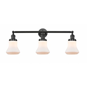 Bellmont - 3 Light Bath Vanity In Industrial Style-10 Inches Tall and 30 Inches Wide - 1288999