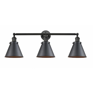 Appalachian - 3 Light Bath Vanity In Industrial Style-11 Inches Tall and 32 Inches Wide - 1289038