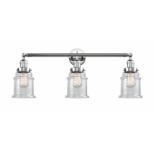 Canton - 3 Light Bath Vanity-10 Inch Tall and 30 Inch Wide - 1422260