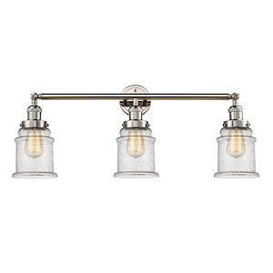 Canton - 3 Light Bath Vanity-10 Inch Tall and 30 Inch Wide - 1422262