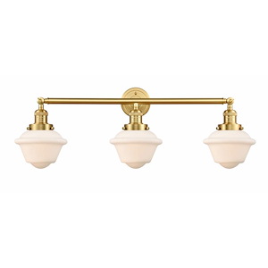 Oxford - 3 Light Bath Vanity-10 Inch Tall and 34 Inch Wide - 1422305