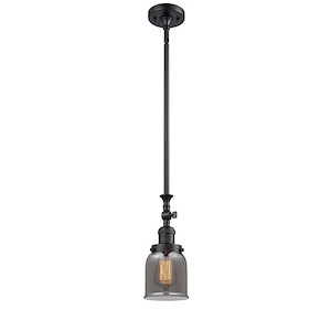 Bell - 1 Light Adjustable Mini Pendant-11.63 Inch Tall and 5 Inch Wide - 1289067