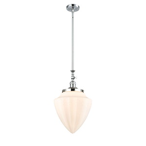 Bullet - 100W 1 LED Adjustable Mini Pendant-19 Inch Tall and 11.88 Inch Wide - 1422415