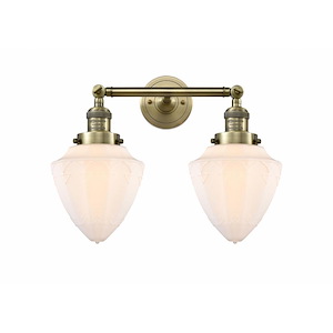 Bullet - 2 Light Adjustable Bath Vanity-15 Inch Tall and 17.63 Inch Wide - 1423457