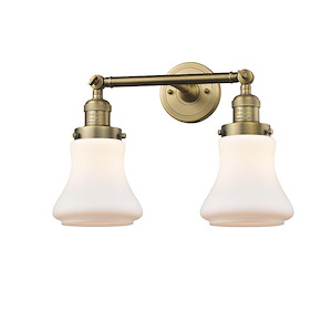 Bellmont - 2 Light Adjustable Bath Vanity-11 Inch Tall and 16.5 Inch Wide - 1422603
