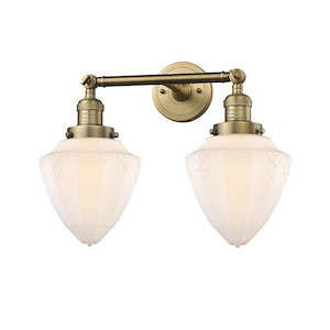 Bullet - 2 Light Adjustable Bath Vanity-15 Inch Tall and 17.63 Inch Wide - 1423461