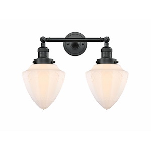Bullet - 2 Light Adjustable Bath Vanity-15 Inch Tall and 17.63 Inch Wide - 1422205
