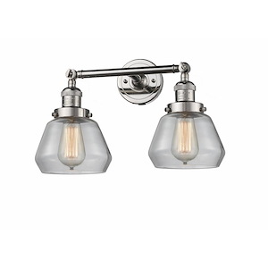 Fulton - 2 Light Adjustable Bath Vanity-10 Inch Tall and 16.5 Inch Wide - 1422423