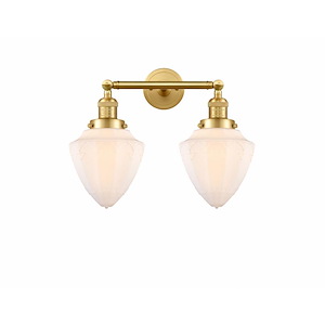 Bullet - 2 Light Adjustable Bath Vanity-15 Inch Tall and 17.63 Inch Wide - 1424532
