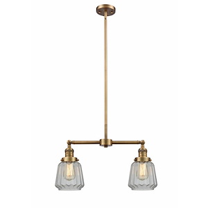 Chatham - 2 Light Stem Adjustable Island-10 Inch Tall and 21 Inch Wide - 1422512