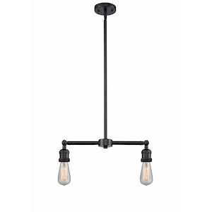 Bare Bulb - 3 Light Island In Traditional Style-10 Inches Tall and 8 Inches Wide - 1289153
