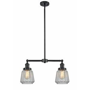 Chatham - 2 Light Stem Adjustable Island-10 Inch Tall and 21 Inch Wide - 1422823