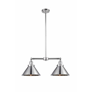 Briarcliff - 2 Light Island In Traditional Style-10 Inches Tall and 21 Inches Wide - 1422785
