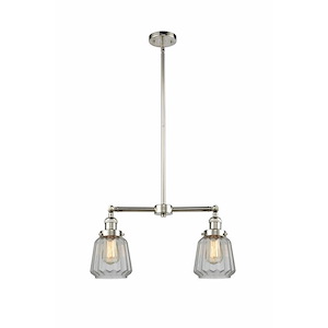 Chatham - 2 Light Stem Adjustable Island-10 Inch Tall and 21 Inch Wide - 1422542