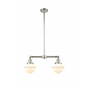 Oxford - 2 Light Stem Adjustable Island-10 Inch Tall and 24 Inch Wide - 1423490