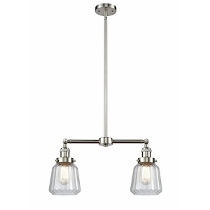 Chatham - 2 Light Stem Adjustable Island-10 Inch Tall and 21 Inch Wide - 1422834