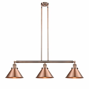 Briarcliff - 3 Light Stem Hung Island In Traditional Style-8 Inches Tall and 42.5 Inches Wide - 1422654