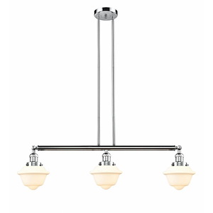 Oxford - 3 Light Stem Adjustable Island-10 Inch Tall and 40 Inch Wide - 1422992