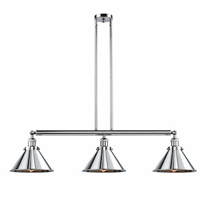 Briarcliff - 3 Light Stem Hung Island In Traditional Style-8 Inches Tall and 42.5 Inches Wide - 1422576