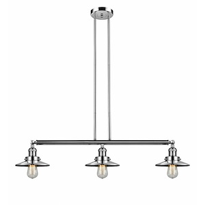 Railroad - 3 Light Stem Hung Island In Traditional Style-10 Inches Tall and 40.5 Inches Wide - 1289128