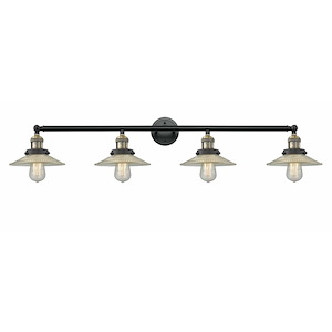 Halophane - 4 Light Adjustable Bath Vanity-6.5 Inch Tall and 44.5 Inch Wide - 1422905
