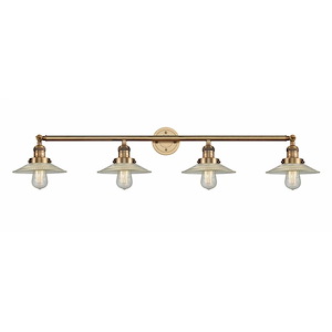 Halophane - 4 Light Adjustable Bath Vanity-6.5 Inch Tall and 44.5 Inch Wide - 1422845