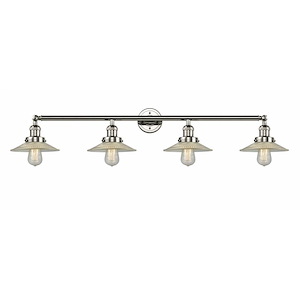 Halophane - 4 Light Adjustable Bath Vanity-6.5 Inch Tall and 44.5 Inch Wide - 1422629