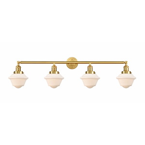 Oxford - 4 Light Bath Vanity In Traditional Style-10 Inches Tall and 46 Inches Wide - 1289157