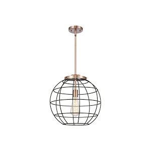 Lake Placid - 1 Light Pendant-16.25 Inch Tall and 16 Inch Wide - 1423526