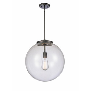 Beacon - 1 Light Pendant In Industrial Style-17 Inches Tall and 16 Inches Wide - 1289174