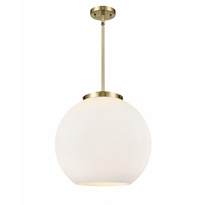 Athens - 3 Light Stem Hung Pendant-16.38 Inch Tall and 15.75 Inch Wide - 1422504