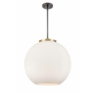 Athens - 3 Light Stem Hung Pendant-18.38 Inch Tall and 17.75 Inch Wide - 1422917