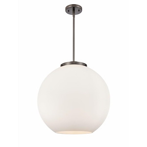 Athens - 3 Light Stem Hung Pendant-18.38 Inch Tall and 17.75 Inch Wide - 1422745