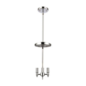 Lake Placid - 3 Light Pendant-18 Inch Tall and 16 Inch Wide - 1422888