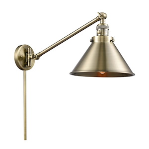 Franklin Restoration - 1 Light Briarcliff Swing Arm Wall Sconce In TraditionalStyle-25 Inches Tall and 10 Inches Wide - 1266217