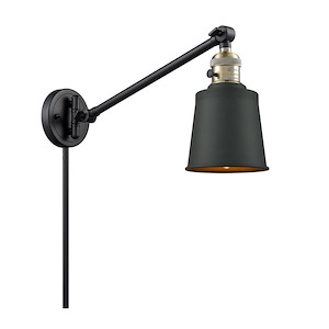 Addison - 1 Light Swing Arm Wall Sconce In Traditional Style-25 Inches Tall and 8 Inches Wide - 1289186