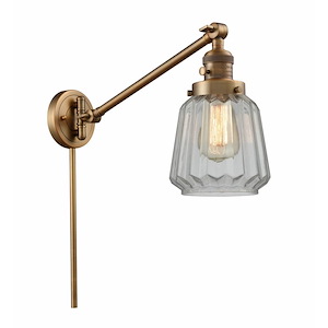 Chatham - 1 Light Adjustable Swing Arm Wall Sconce-25 Inch Tall and 8 Inch Wide - 1422953