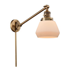 Fulton - 1 Light Adjustable Swing Arm Wall Sconce-25 Inch Tall and 8 Inch Wide - 1422865