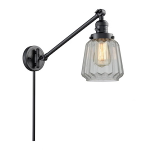 Chatham - 1 Light Adjustable Swing Arm Wall Sconce-25 Inch Tall and 8 Inch Wide - 1422972
